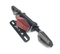 CKryzillix Clignotant LED Moto, Clignotant Moto Pièce modifiée Utilisation adaptée pour Moto Suzuki DRZ 400S 400E 400SM, Cadre de Protection Utilisation adaptée pour Garde-Boue arrière(Gold)