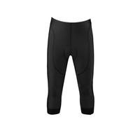 CKryzillix Cycliste Homme, Cycliste Femme Cuissard de Cyclisme Noir for Hommes, Pantalon d'été avec Coussin de Gel 19D, Pantalon de vélo VTT, 3/4, Grand Pantalon d'extérieur(Black B Shorts,S)