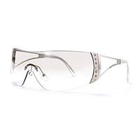 CKurityn Y2K Lunettes de soleil polarisées Fashion Sport Wrap Around Lunettes de soleil Trendy Futuristic Oval Shades Y2K Sun Glasses Women's and Men's sunglasses