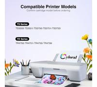 Cl-576Xl Couleur Pour Pixma Tr4750I Tr4751I Tr4755I Tr4756I Ts3550I Ts3551I Ts3750I Ts3751I Ts3752I Cartouche D'Encre Remplacement Pour Canon Cartouche 575 576 Imprimante