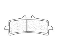 Cl Brakes Plaquettes de frein 1185XBK5 - Sintered - Clair