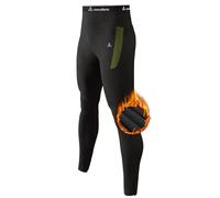 CL convallaria Collant Thermique Homme Pantalon Thermiques Caleçon pour Homme - Manches Longues - Intérieur en Polaire - sous-vêtements Fonctionnels