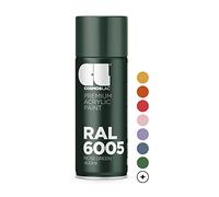 CL COSMOS LAC Bombe peinture mat - bombe peinture noir mat pour bricolage peinture spray acrylique spray couleur spray peinture pour plastique, métal