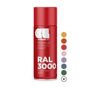 CL COSMOS LAC Bombe peinture mat - noir mat pour bricolage, acrylique, couleur, pour plastique, métal