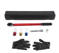Cl¿¿ Dynamom¿¿trique 30-210 Nm for V¿¿hicules avec Embouts 17/19/21 mm et Gants Coffret Outillage