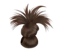 Cl-IP-IP-on à plumes à plumes, extension de à cheveux en désordre, perruque à cheveux d'aspect naturel, doux, léger, volume et style instantanés, facile à utiliser/sécurisé pour les femmes u