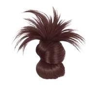 Cl-IP-IP-on à plumes à plumes, Hgyugrf Messy Bun Hair Piece, Cliw Cliw Pièces de cheveux en désordre, confort léger, design doux, noir/brun clair/brun-noir/foncé, pour les femmes