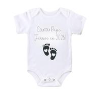 CL&MH Body Annonce Grossesse/Papi/Mamie/2026 (Papi, 0-3m)