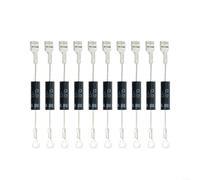 CL01-12 Lot de 10 diodes de rechange pour micro-ondes, tension nominale inverse 12 KV, courant direct 350 mA, borne de bande, compatible avec la plupart des modèles