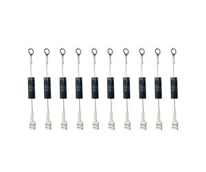 CL04-12 Lot de 10 redresseurs de rechange pour diode micro-ondes 12 KV | Restaurez les performances de votre micro-ondes et prolongez la durée de vie de votre appareil avec ces diodes de rechange.