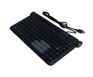 CL200HUB MinimaxII Clavier USB Noir avec Hub