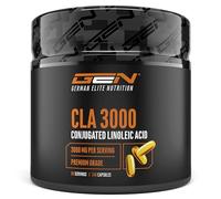 CLA - 240 capsules de 1000 mg chacune - Fortement dosé avec 3000 mg par portion journalière - Acide linoléique conjugué acide gras