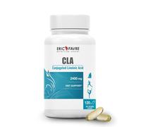 CLA 2400 - Huile de Carthame titrée 80% - Complément à l'Acide Linoléique - Aide à Stabiliser le Poids - Programme 30J - Laboratoire Français Eric Favre