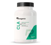 CLA 3000 mg | 80% d’Acide Linoléique Conjugué par dose | Brûleur de Graisse à Action Ciblé | 60 Capsules Vegan pour Hommes et Femmes | Alternative à la L-Carnitine | Fabriqué en France | Revogenix