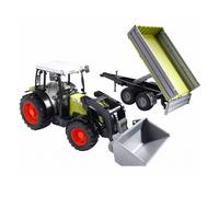 Tracteur BRUDER Claas Nectis 267F avec remorque basculante - 65,5 cm