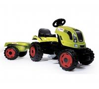 Claas - Tracteur Farmer XL + Remorque
