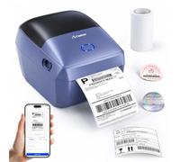 CLABEL G4 Imprimante d'Étiquettes Expédition Bluetooth Thermique 4x6 | USB NFC, iOS Android PC, Pour Amazon Colissimo Chronopost DPD GLS DHL UPS, Logistique Entreprise Produit Code Barre Prix