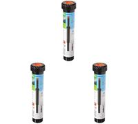 Claber 50945 90006 Arroseur Pop-up réglable Noir/Orange (Lot de 3)