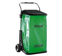 Claber 54019 8934 Chariot-Poubelle de Jardin, Noir