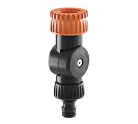 Claber Raccord robinet 1" (26-34/20-27 mm) – 180°/360° anti-torsion – 3/4" M Quick-Click Noir