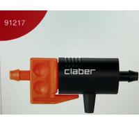Claber Goutteur en ligne Rainjet 91217 – Réglable 0-6 L/h – Lot de 10