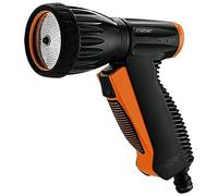 Claber 9563 Multi-Jet Pistolet d'arrosage Multifonction, Noir/Orange/Gris