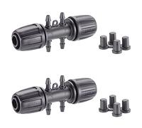 Claber Connecteur 1/2" avec adaptateur 4 voies 1/4" (2)