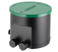 Hydro-4 Claber, Regard pré-monté IP68 avec programmateur et électrovannes pour système d'arrosage
