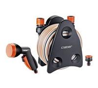 Claber Mini-set Garden Enrouleur posé au sol Noir, Gris, Orange G