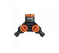 Claber - Nez de robinet double robinet