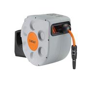 Claber Dévidoir mural automatique Rotoroll Evolution 10 m – équipé de Slow Rewind System