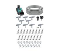 Claber Kit de brumisation automatique Happy Fresh Evolution 12 m Aquauno Mist pour espaces extérieurs
