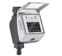 Claber Programmateur arrosage automatique Tempo myAquaSolar Bluetooth Programmation hebdomadaire Blanc