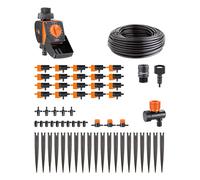 Claber Kit minuterie Logica 20 – Système d'arrosage goutte à goutte automatique pour 20 pots