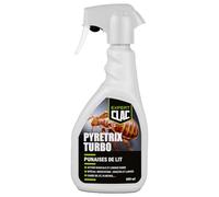 Clac® Insecticide Punaises de Lit 500 ml - Spray Prêt à l’Emploi - Action Immédiate & Effet Barrière Longue Durée - Anti-Réinfestation - Literie, Cadres de Lit, Plinthes & Fissures