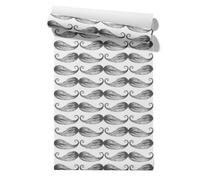 Claccis Papier Peint Cuisine Vinyle Autocollant Imperméable PVC Salle De Bain Barbe Lessivable Adhesif Mural 3D Papier En PVC Pour Rénovation Des Armoires 45x500cm