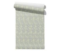 Claccis Papier Peint Intissé Foret Bande Décorative Adhésive PVC Bordure Plantes À Fleurs Rétro Élégant 45x500cm