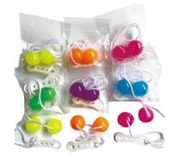 Clacker Balls - Jouet Swinging Leto Classique, Click Clack Maker | Retro Sensory Fidget Toy Kids and Adults, Handheld Motion Game for Coordination, Party Favor, Balance Fun, Gift