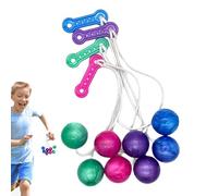 Clacker BOULLES - BOULEUR Toy, MALAKER Noise | Balles De Jeu Sensoriel Swinging Éclairage avec Une Conception À La Main Durable, Clics Éducatifs Amusants pour Le Soulagement du Stress