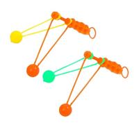Clackers Funny Click - Gift Toisemaker Ball Toy Pour Kids Party Entertainment | Sensory Swing Popper, Vintage Motion Game Bouncer Pour Le Jeu D'anniversaire, Outil De Maquillage Manuel Amuse Classique