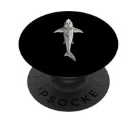 Cladoselache Fossil - Art de Requin préhistorique dévonien PopSockets PopGrip Adhésif