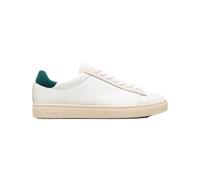 Clae - Baskets en cuir - Bradley White Leather Botanical Garden pour Homme en Cuir - Taille 45 - Vert Vert 45