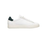 Clae - Sneakers en cuir - Bradley White Leather Dark Forest en Coton - Taille 42 - Blanc Blanc 42