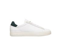 Clae - Sneakers en cuir - Bradley White Leather Dark Forest pour Homme en Coton - Taille 42,5 - Blanc Blanc 42,5