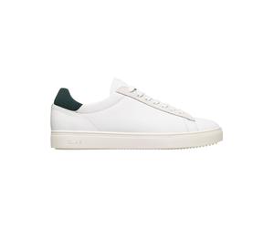 Clae - Sneakers en cuir - Bradley White Leather Dark Forest pour Homme en Coton - Taille 42 - Blanc Blanc 42