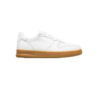 Clae - Sneakers en cuir - Malone White Leather Light Gum en Cuir - Taille 45 - Blanc Blanc 45