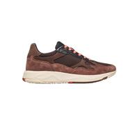 Clae - Sneakers légères et confortables - Zuma Deep Taupe Java Black Camellia pour Homme en Cuir - Taille 42.5 - Marron Marron 42.5