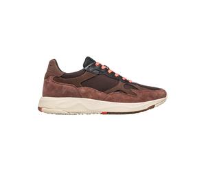 Clae - Sneakers légères et confortables - Zuma Deep Taupe Java Black Camellia pour Homme en Cuir - Taille 43 - Marron Marron 43