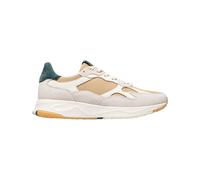 Clae - Sneakers légères et confortables - Zuma Offwhite Pebble Dark Forest pour Homme en Cuir - Taille 43 - Beige Beige 43