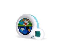 Claessens' Kid - Moon 3 en 1 (veilleuse, indicateur & réveil) - Reveil Musical Enfant Educatif Jour/Nuit Lumineux - Blanc